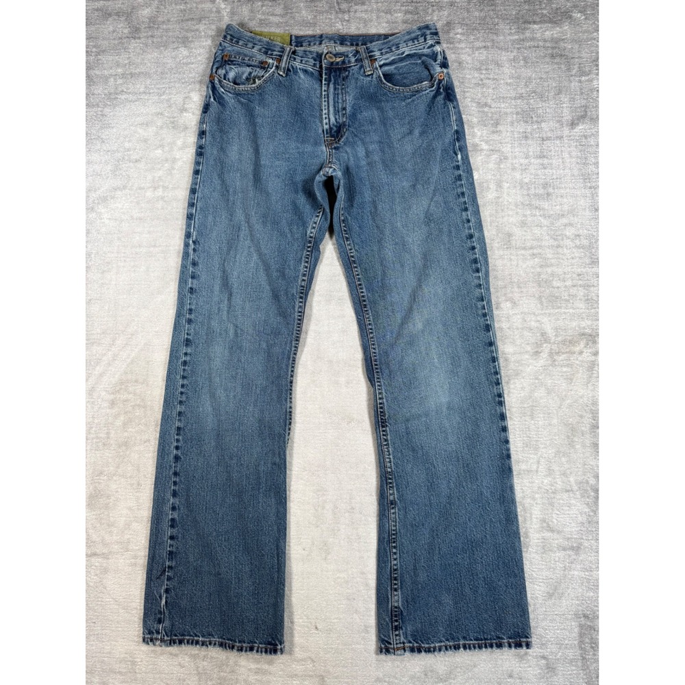 Bluenotes Jeans Mens 32x32 Blue Demin Vintage Y2K Walker Bootcut Low Rise
